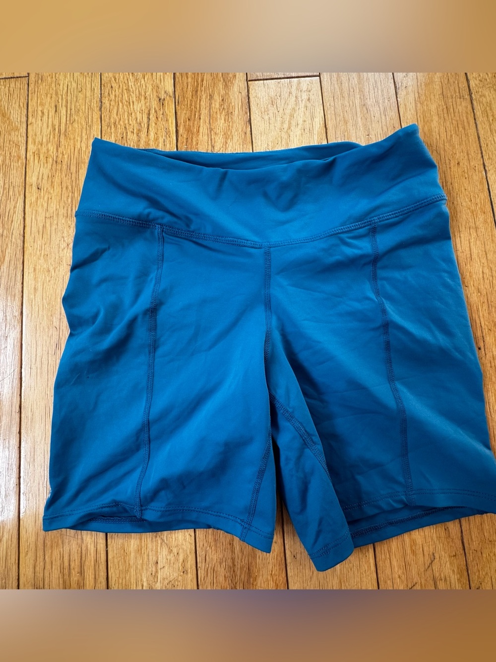 Nathan Blue Compression Running Shorts 6” Inseam Women’s S